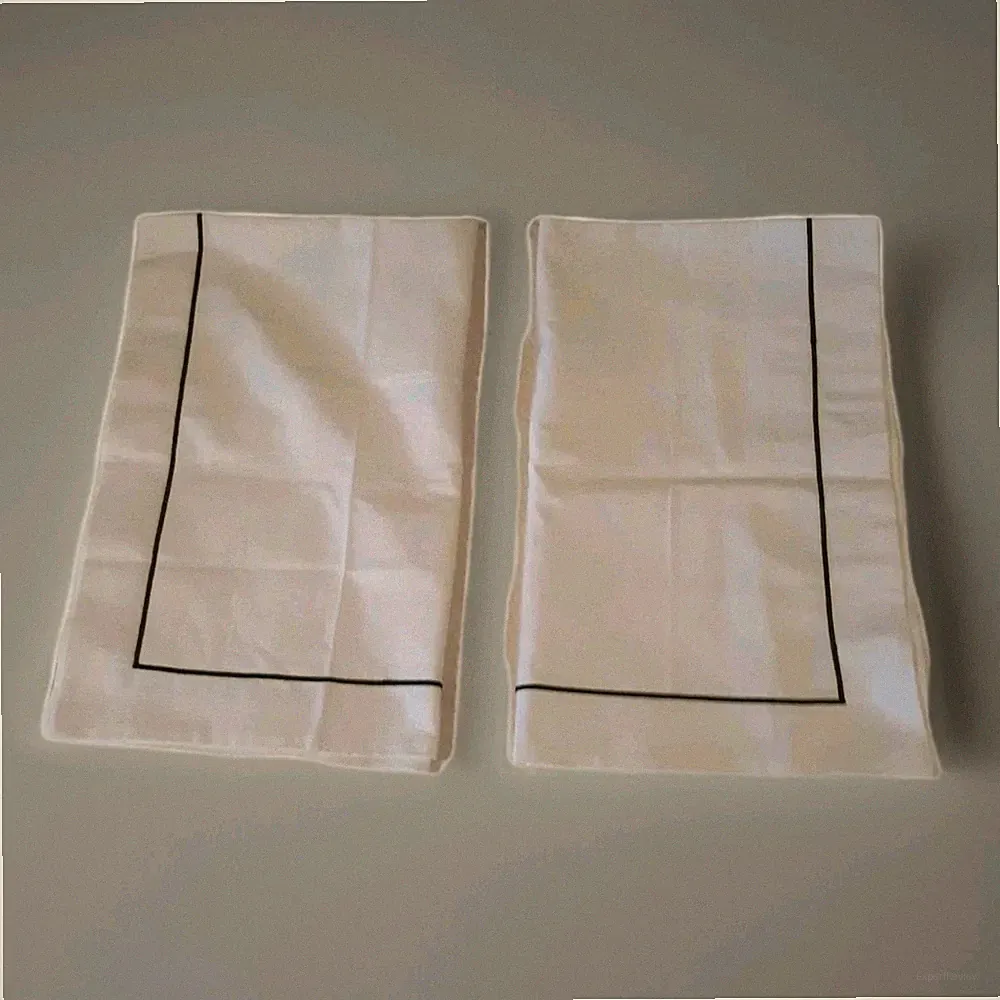 PEACOCK ALLEY OASIS EGYPTIAN COTTON PORTUGAL KING SHAMS(2) 36X21 With 2"FLANGE
