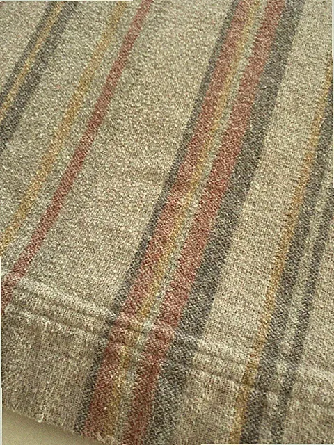 Peacock Alley Plaid Throw Blanket Gray Flannel 44x64 Anthropologie 80% Cotton