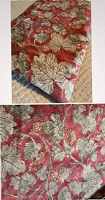 Peacock Alley SONOMA GRAPEVINE DUVET COVER Cotton Country Romantic 86” USA