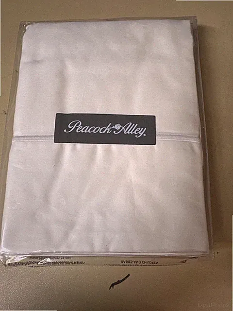 Peacock & Alley Soprano Pillow Cases Pair, STND, 20x30, IVR