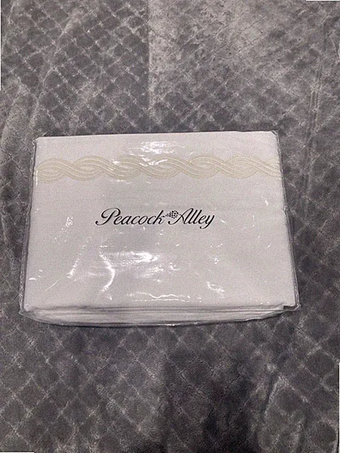 Peacock Alley Trio Queen Set Ivory 300CT Sateen