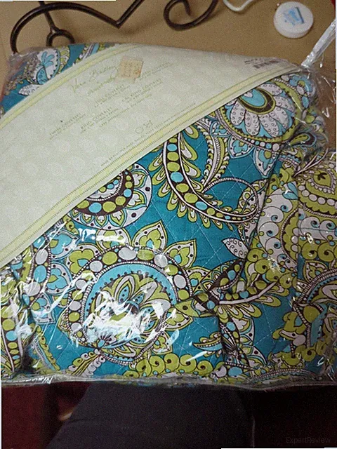 Vera Bradley By Peacock Alley Peacock Twin Coverlet PEA-4T BLU